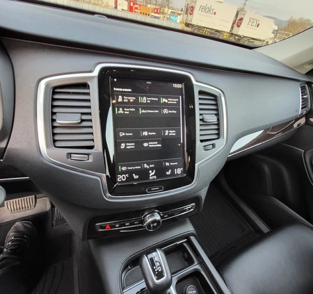 Volvo XC 90 cena 175900 przebieg: 70988, rok produkcji 2019 z Biała małe 781